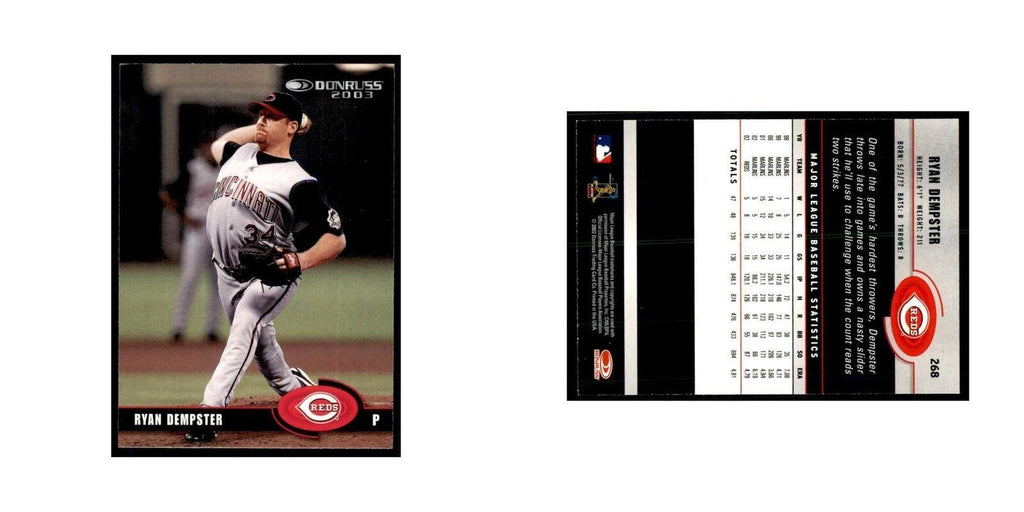 2003 Donruss Rryan Dempster Baseball Cards #268