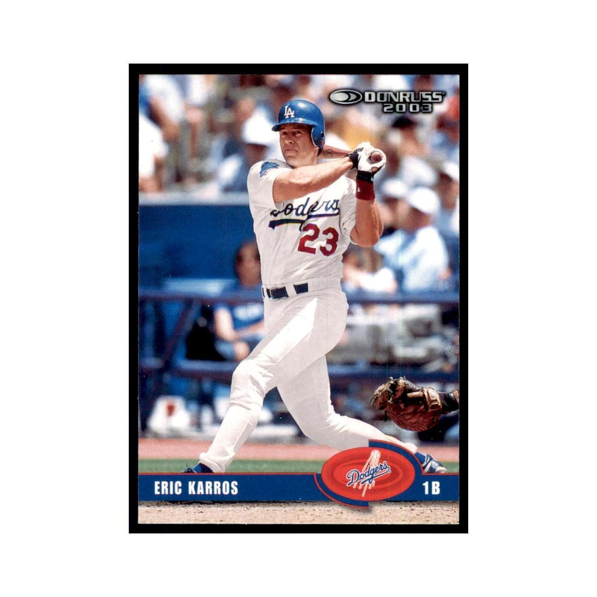 2003 Donruss Eric Karros Baseball Cards #302