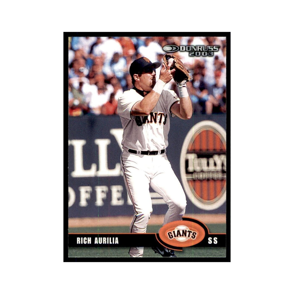 2003 Donruss Rich Aurilia Baseball Cards #377