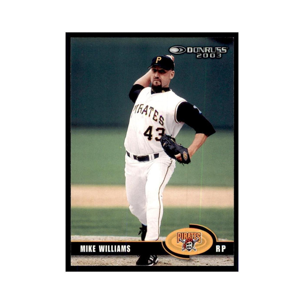 2003 Donruss Mike Williams Baseball Cards #362