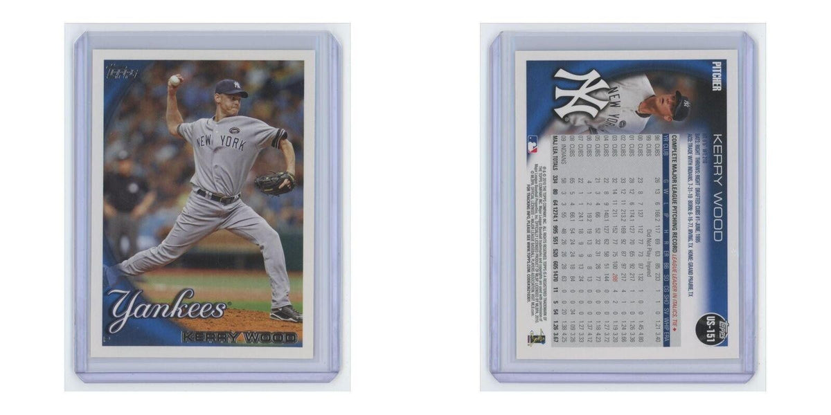 2010 Topps Update Kerry Wood Yankees #US-151