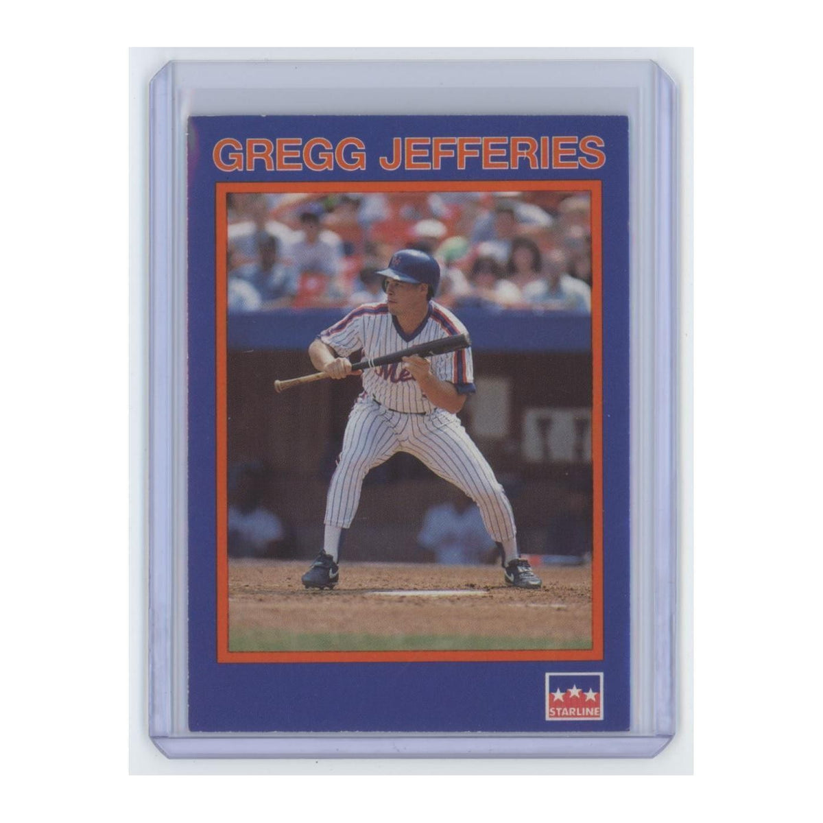 1990 Starline Gregg Jeffries Mets #12