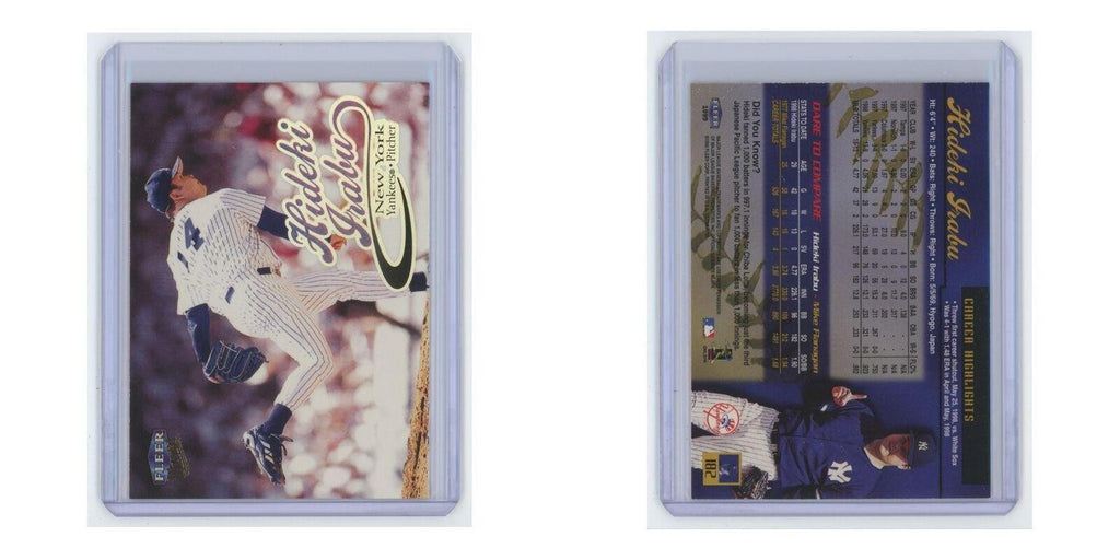 1999 Fleer Ultra Hideki Irabu #182