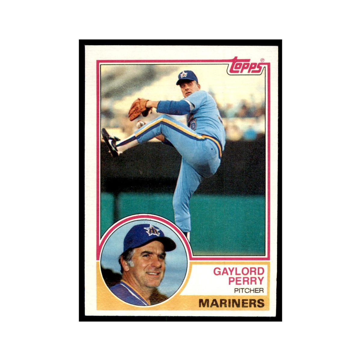 1983 Topps Gaylord Perry Baseball Cards #463