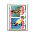 1983 Athletics Team Leaders - Rickey Henderson/Rick Langford Baseball Cards