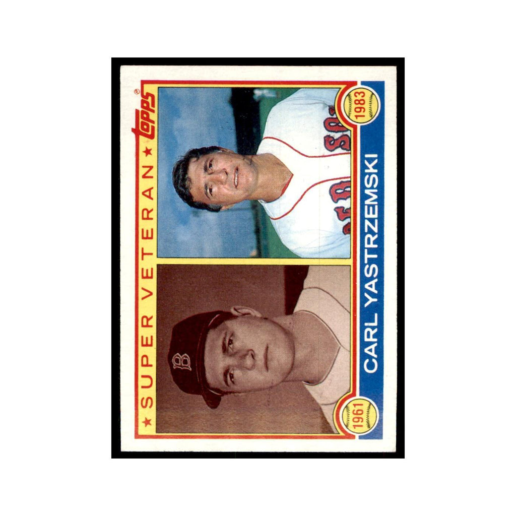 1983 Topps Carl Yastrzemski Baseball Cards #551