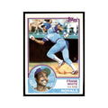1983 Topps Frank White Baseball Cards #525