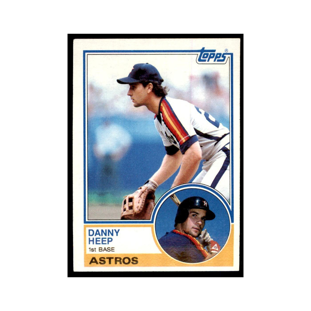 1983 Topps Danny Heep Baseball Cards #538