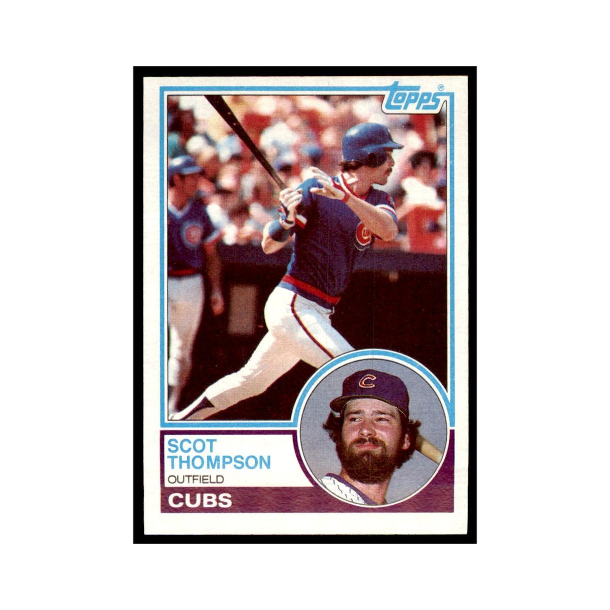 1983 Topps Scot Thompson Baseball Cards #481