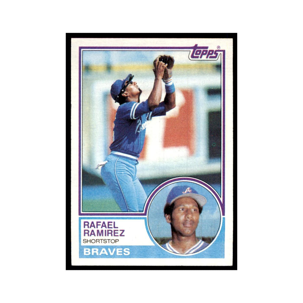 1983 Topps Rafael Ramirez Baseball Cards #439
