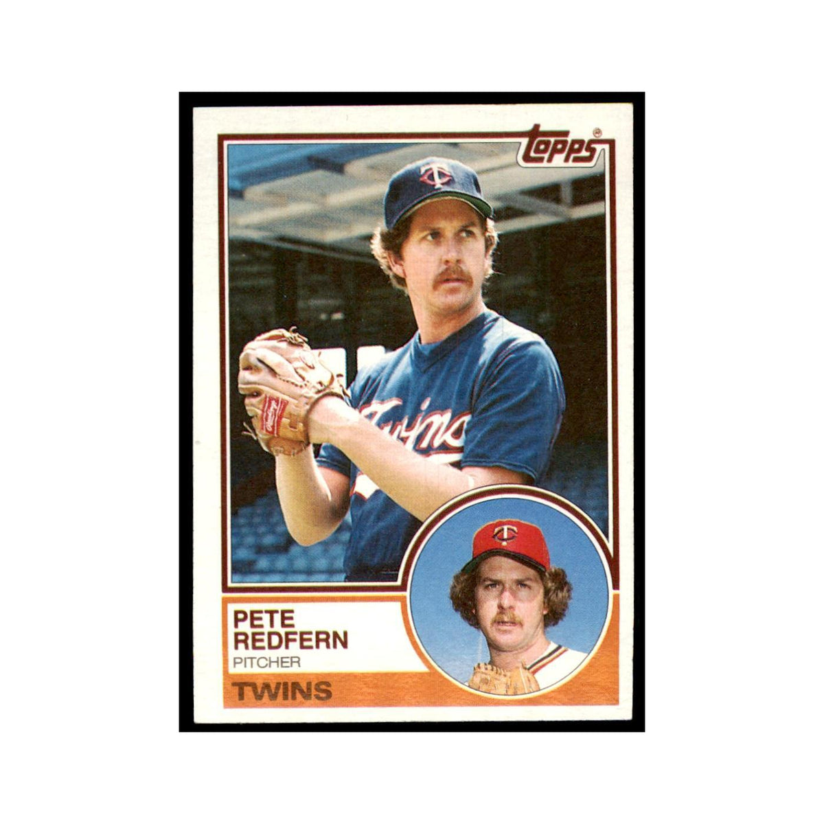 1983 Topps Pete Redfern Baseball Cards #559