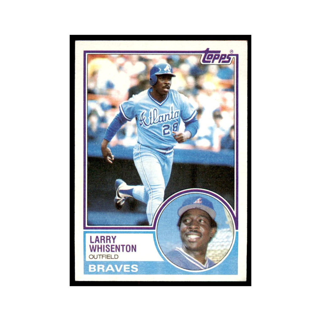 1983 Topps Larry Whisenton Baseball Cards #544