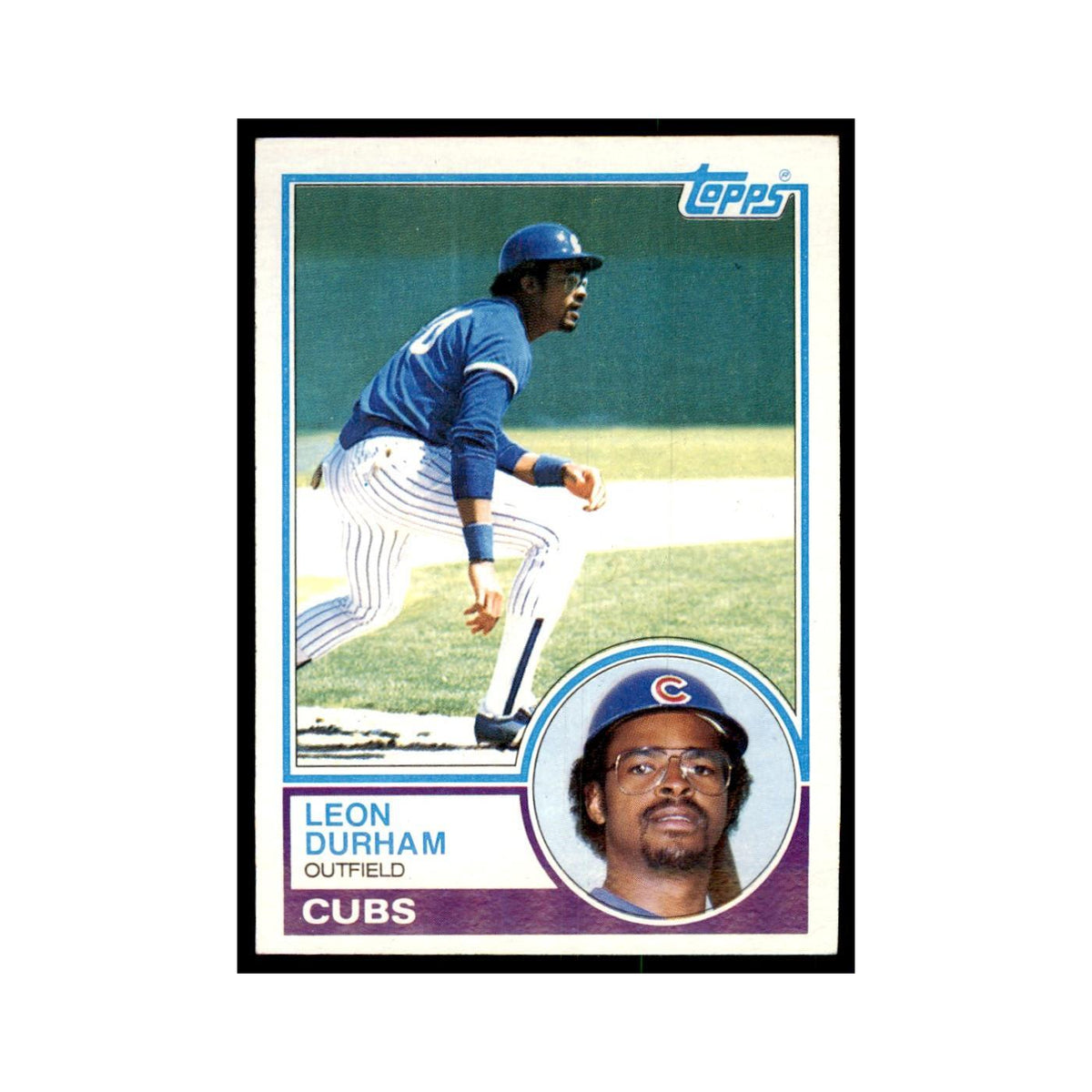 1983 Topps Leon Durham Baseball Cards #125