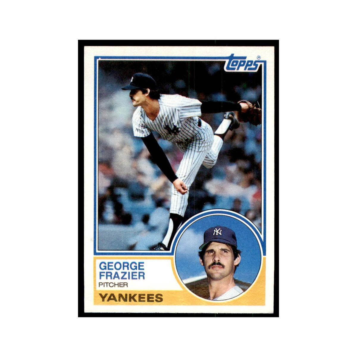1983 Topps George Frazier Baseball Cards #123