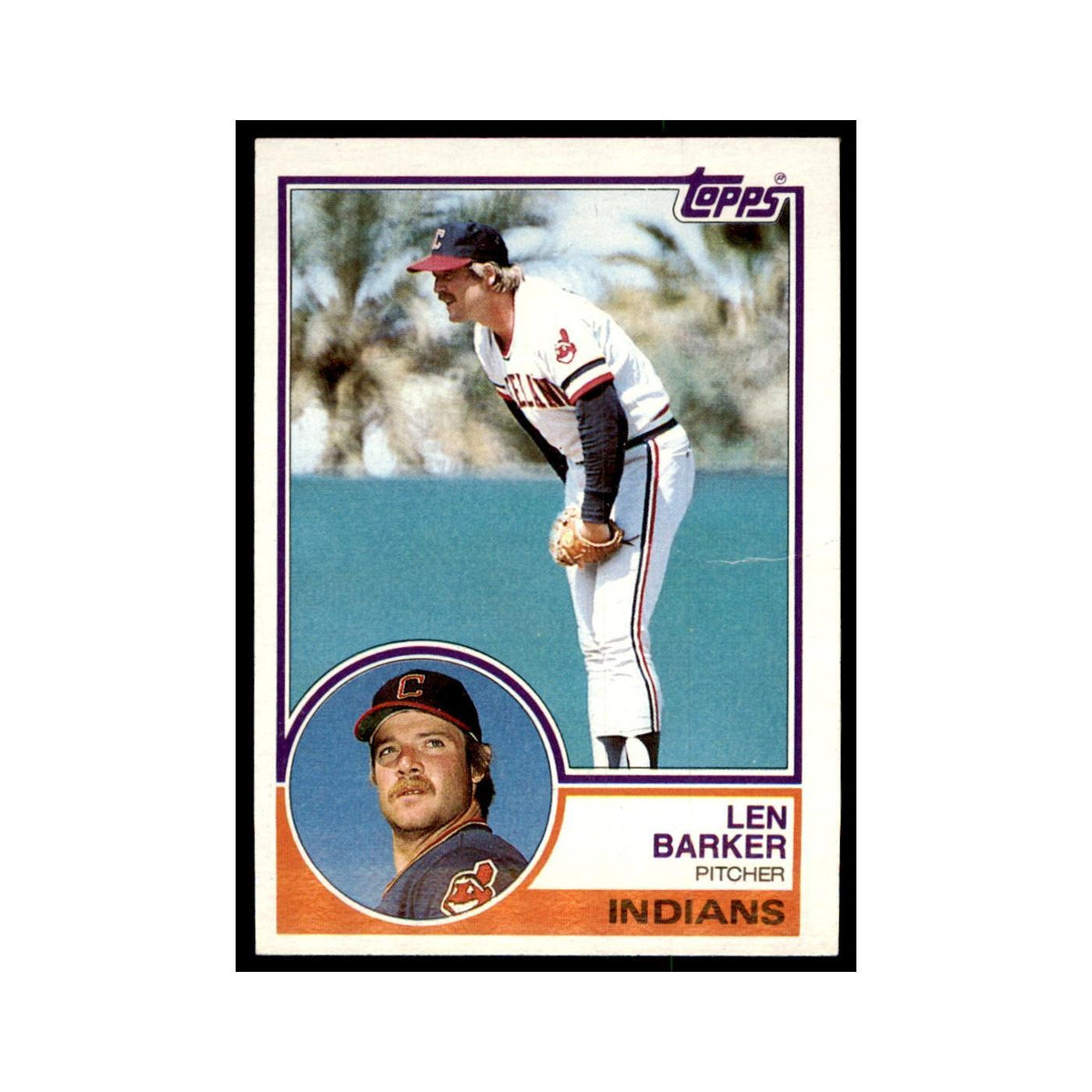1983 Topps Len Barker Baseball Cards #120