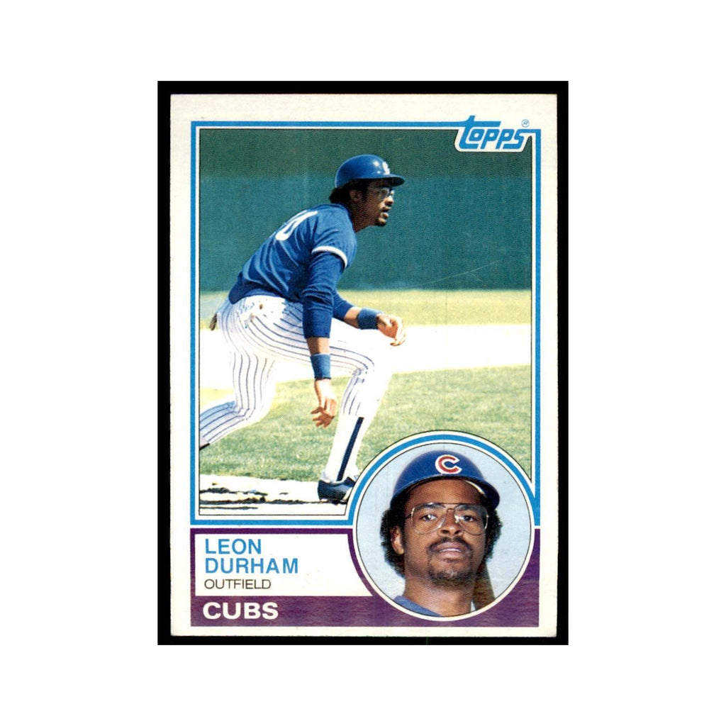 1983 Topps Leon Durham Baseball Cards #125