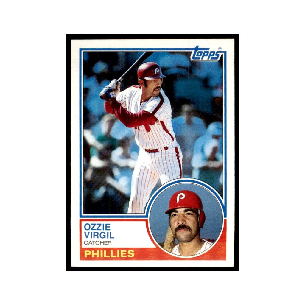 1983 Topps Ozzie Virgil Baseball Cards #383