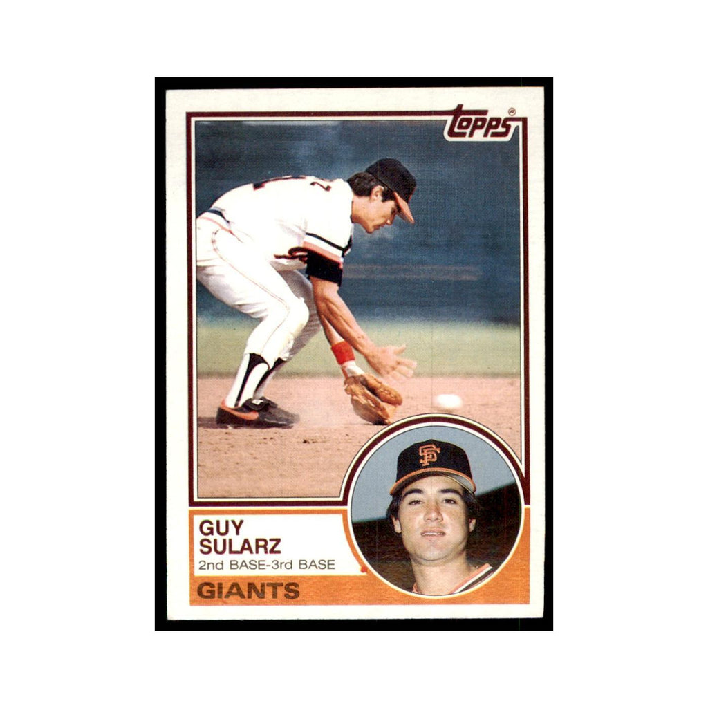 1983 Topps Guy Sularz Baseball Cards #379