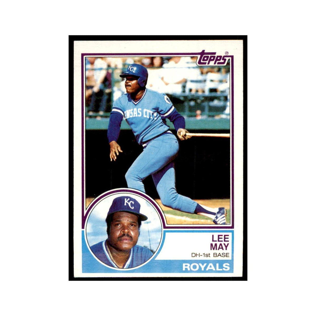 1983 Topps Lee May Baseball Cards #377
