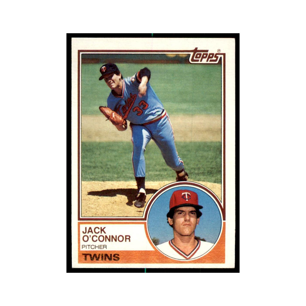 1983 Topps Jack O'Connor Baseball Cards #33