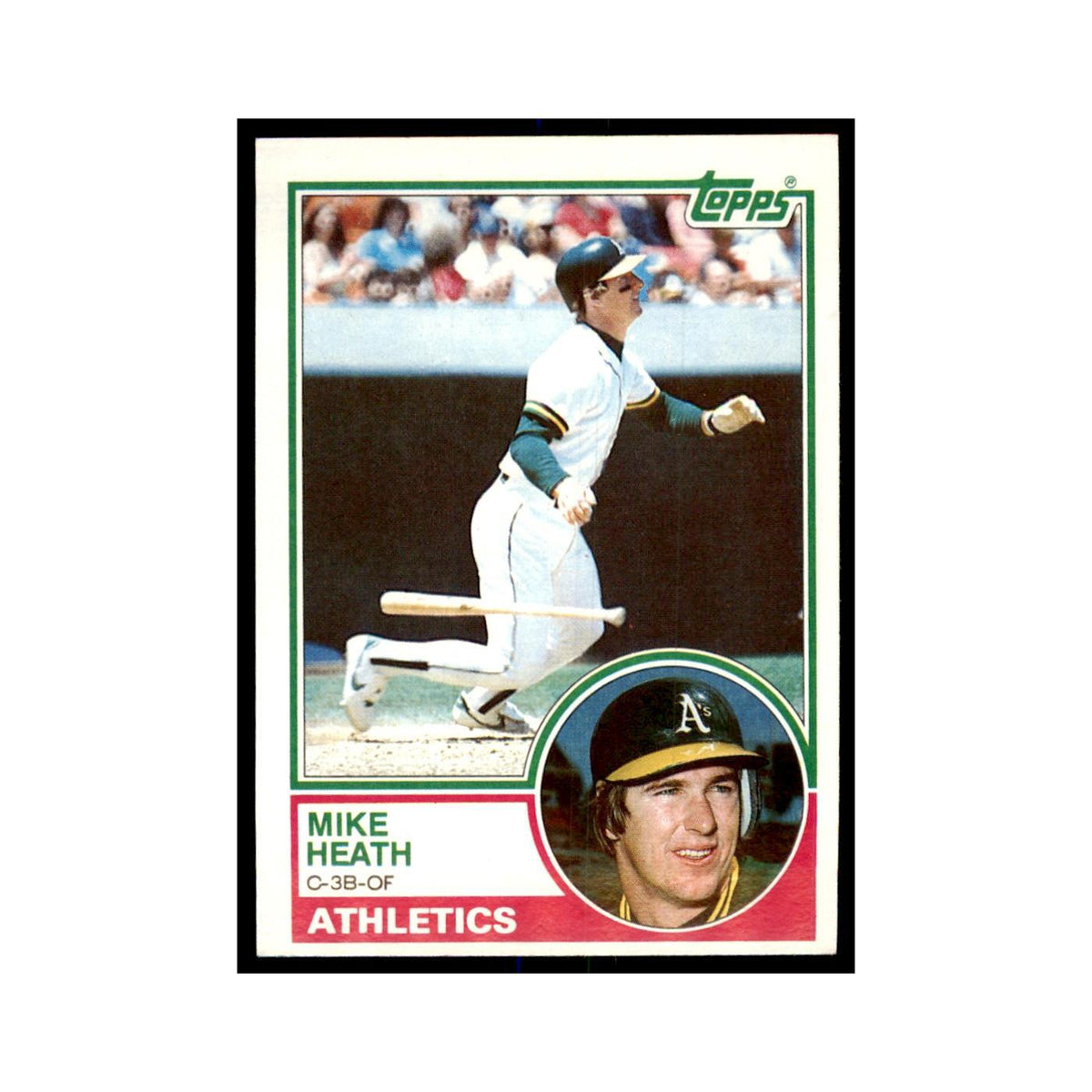 1983 Topps Mike Heath Baseball Cards #23