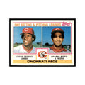 1983 Topps Reds Team Leaders - Cesar Cedeno/Mario Soto Baseball Cards #351