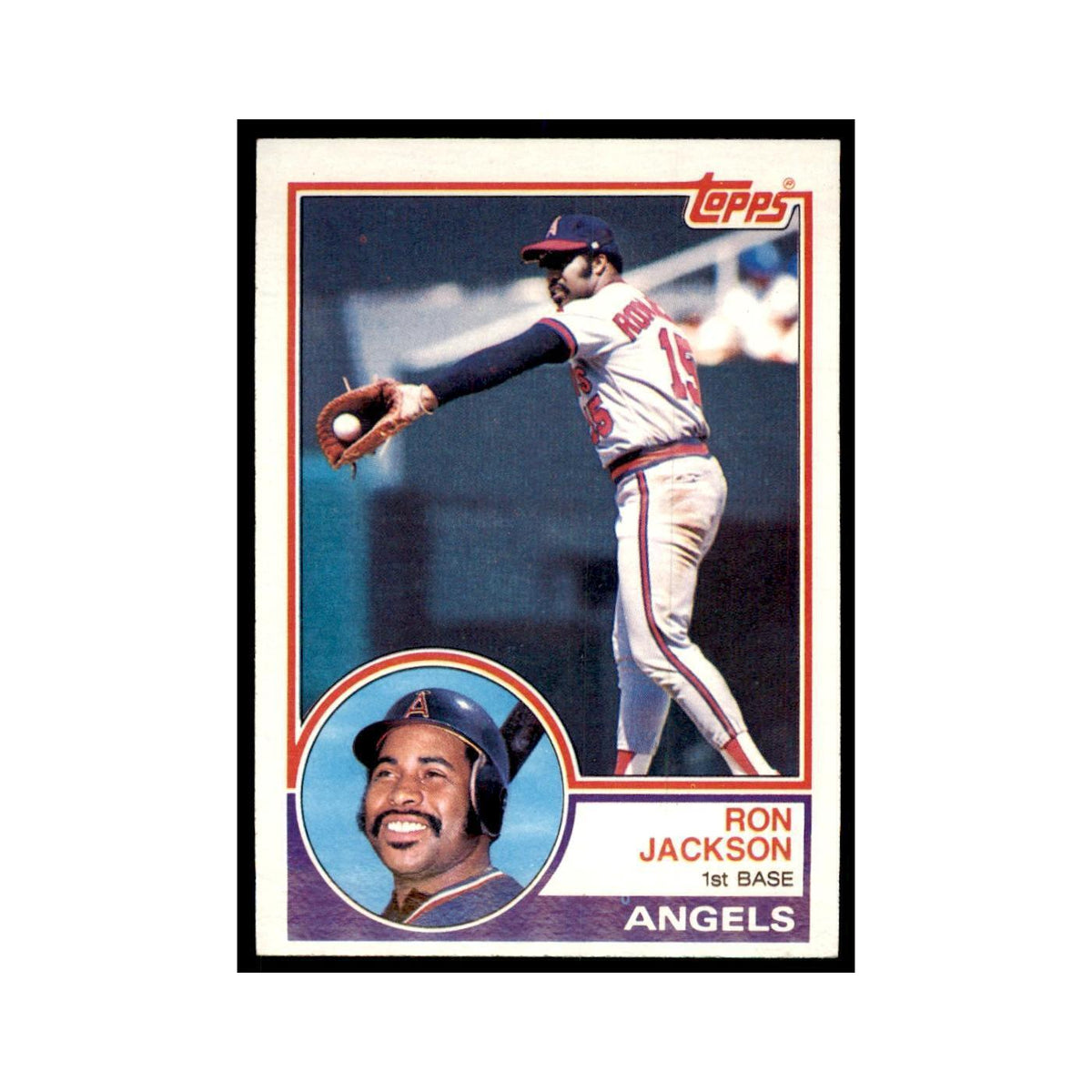 1983 Topps Ron Jackson Baseball Cards #262