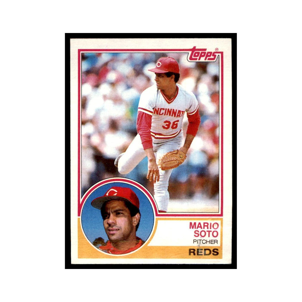 1983 Topps Mario Soto Baseball Cards #215