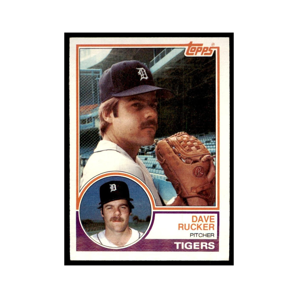 1983 Topps Dave Rucker Baseball Cards #304