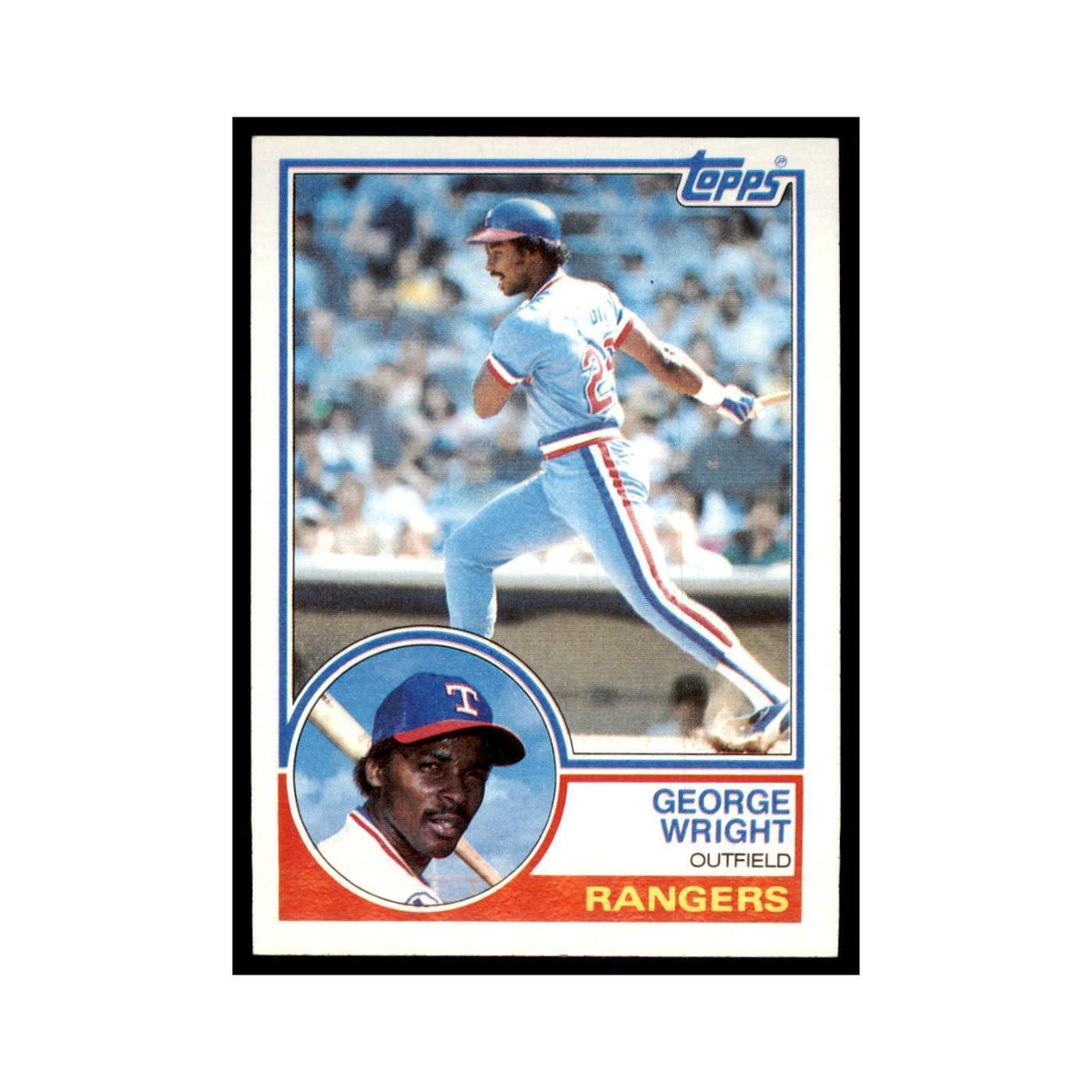 1983 Topps George Wright Baseball Cards #299