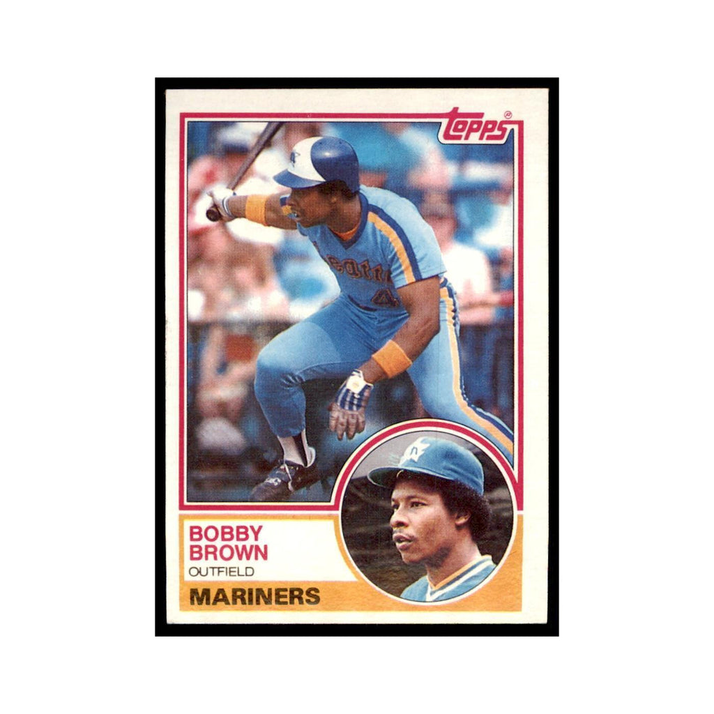 1983 Topps Bobby Brown Baseball Cards #287