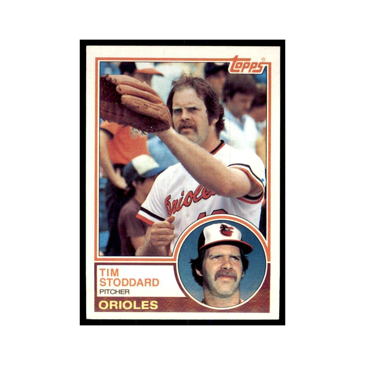 1983 Topps Tim Stoddard Baseball Cards #217