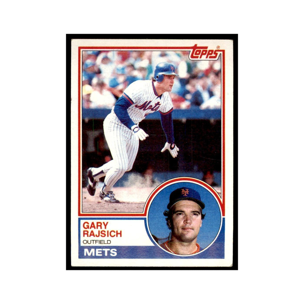 1983 Topps Gary Rajsich Baseball Cards #317