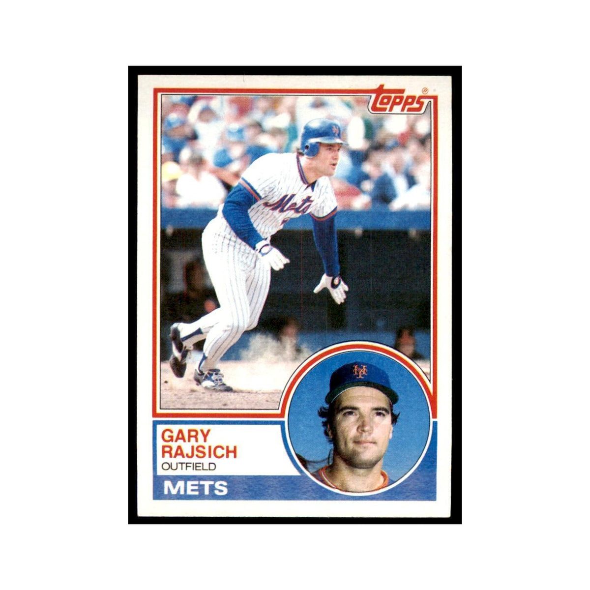 1983 Topps Gary Rajsich Baseball Cards #317