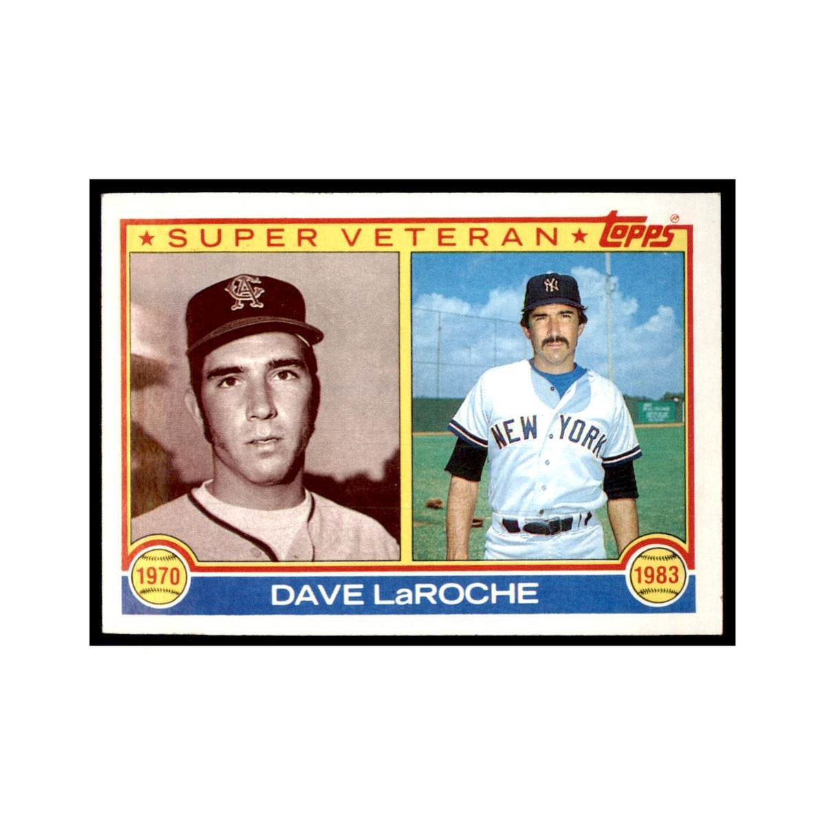 1983 Topps Dave LaRoche Baseball Cards #334