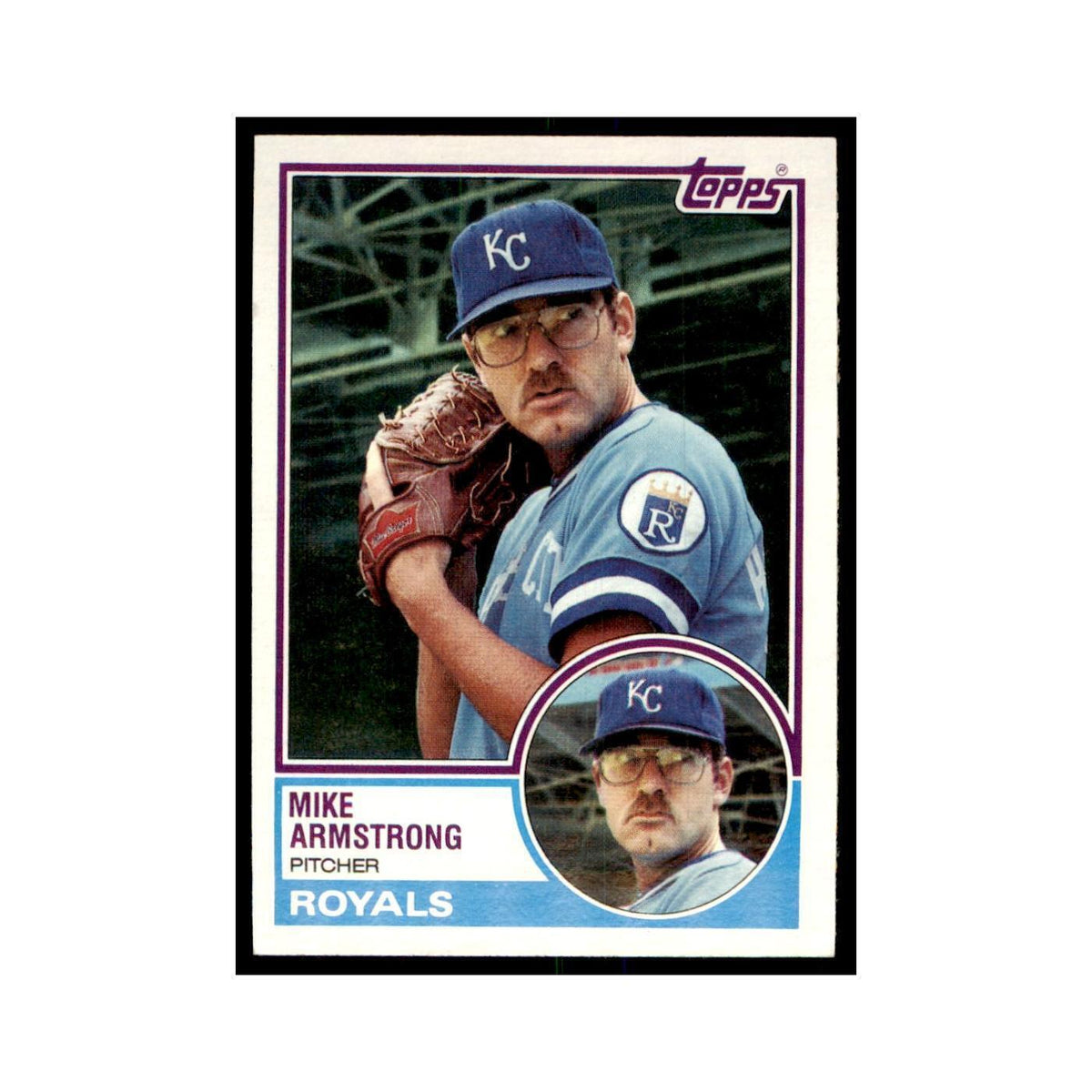 1983 Topps Mike Armstrong Baseball Cards #219