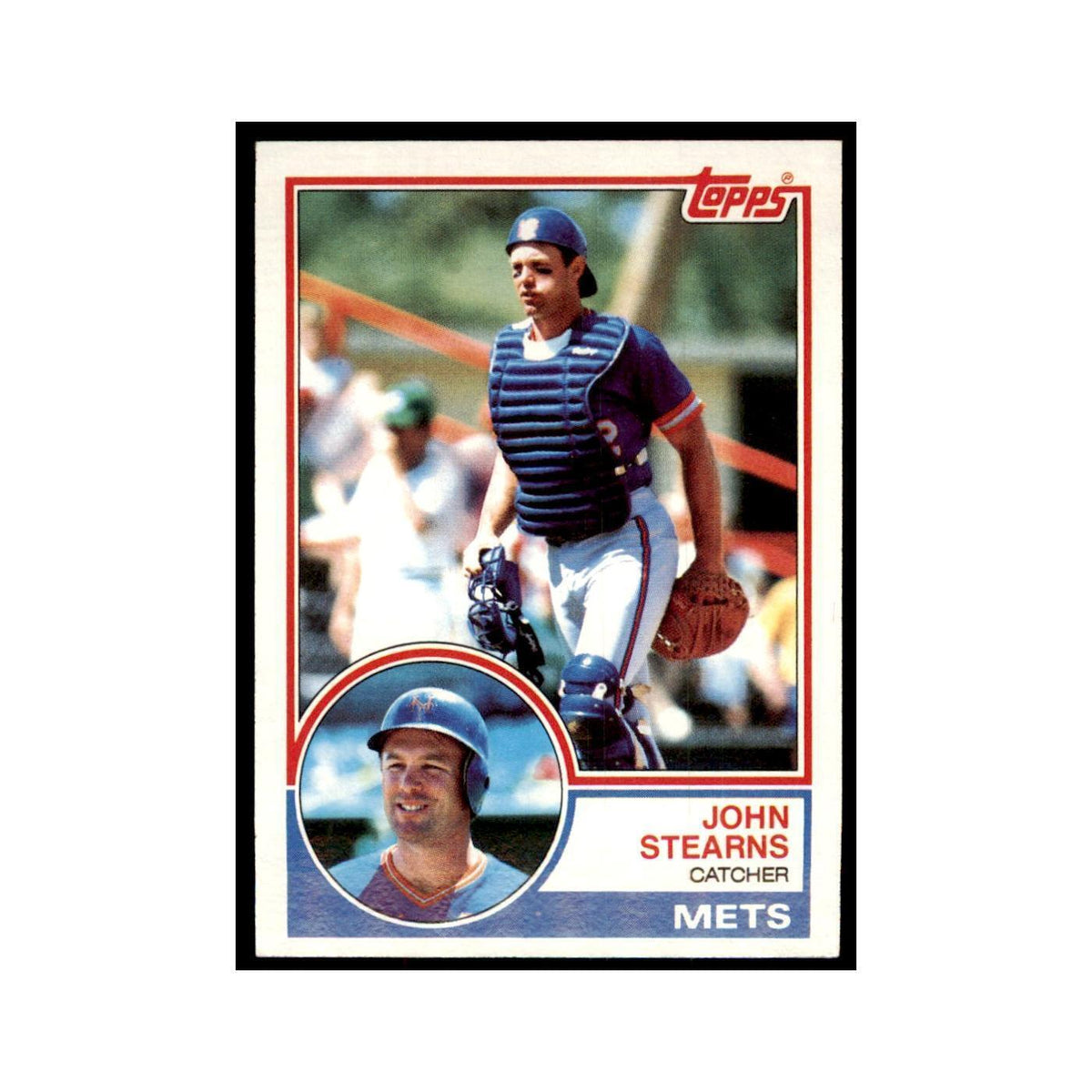 1983 Topps John Stearns Baseball Cards #212