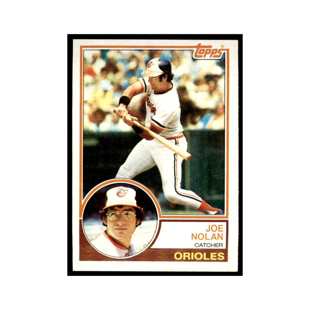 1983 Topps Joe Nolan Baseball Cards #242