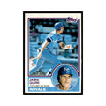 1983 Topps Jamie Quirk Baseball Cards #264