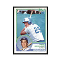 1983 Topps Mark Brouhard Baseball Cards #167