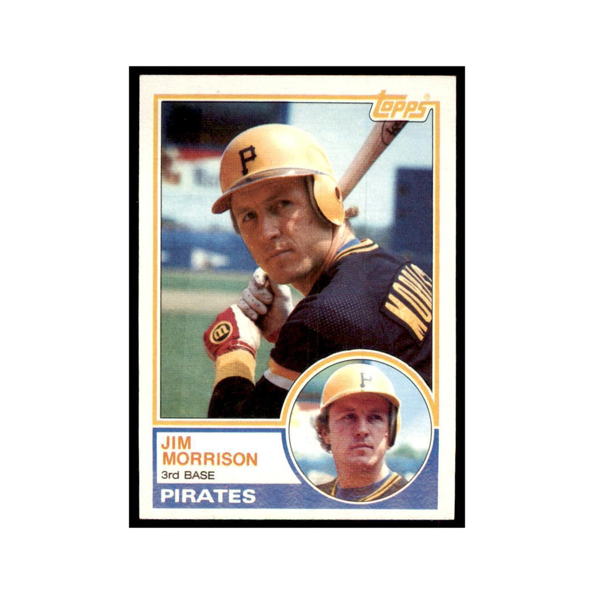 1983 Topps Jim Morrison Baseball Cards #173