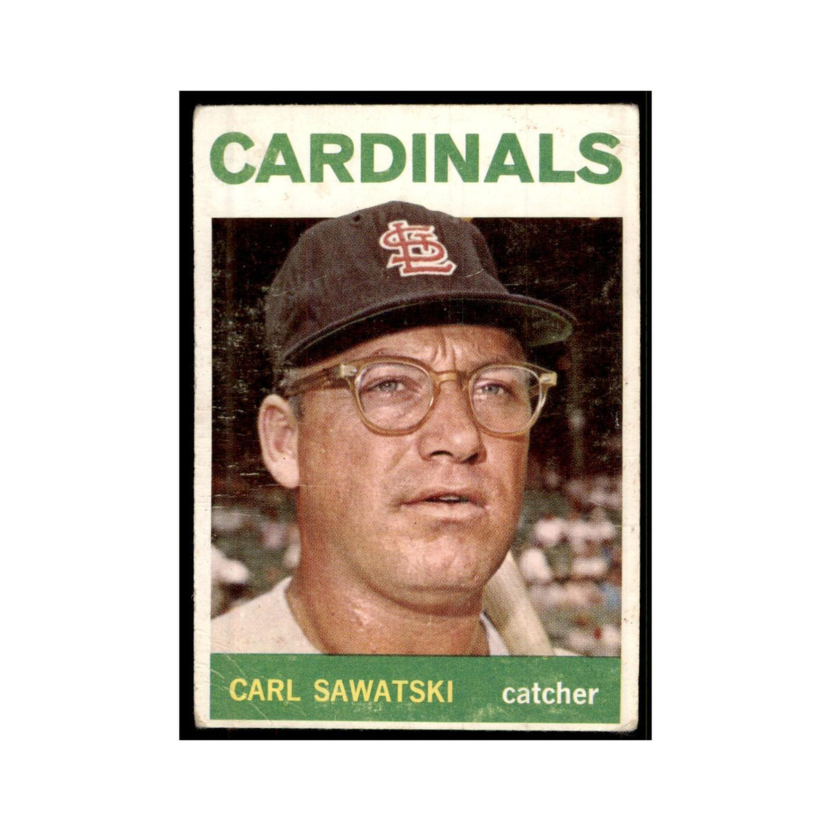 1964 Topps (damaged) Carl Sawatski Baseball Cards #24