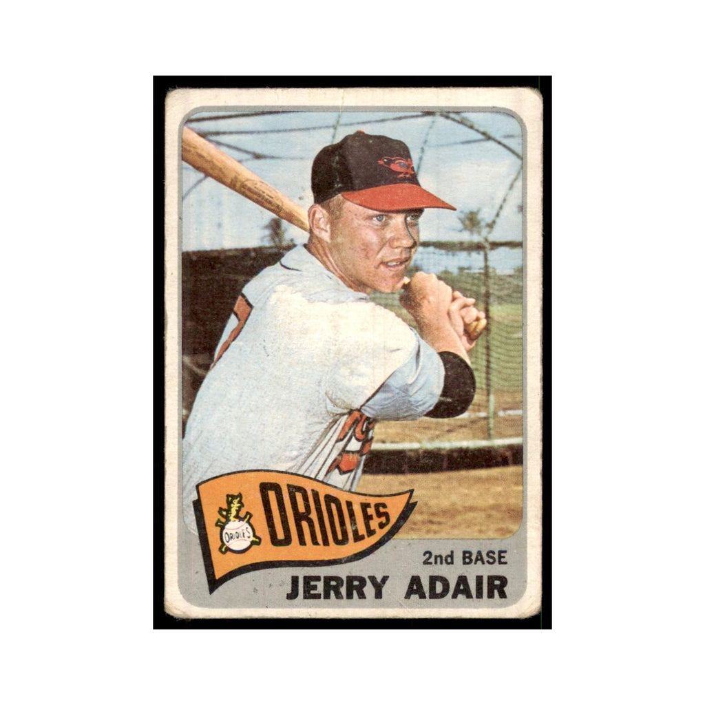 1965 Topps (damaged) Jerry Adair Baseball Cards #231