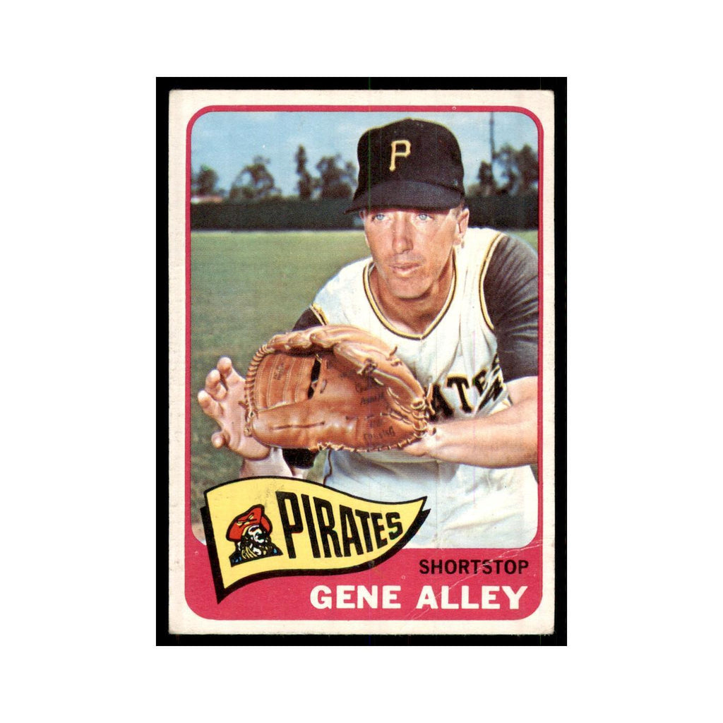 1965 Topps (damaged) Gene Alley Baseball Cards #121