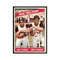 1966 Topps (Damaged) Willie Stargell/Donn Clendenon Baseball Cards #99