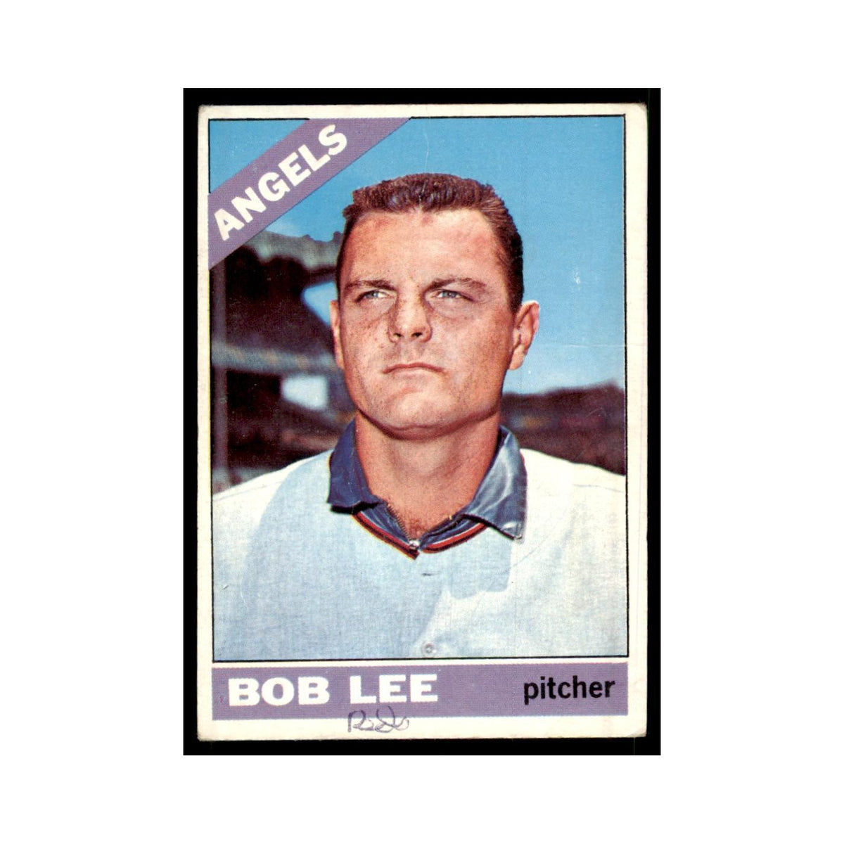 1966 Topps (Damaged) Bob Lee Baseball Cards #481
