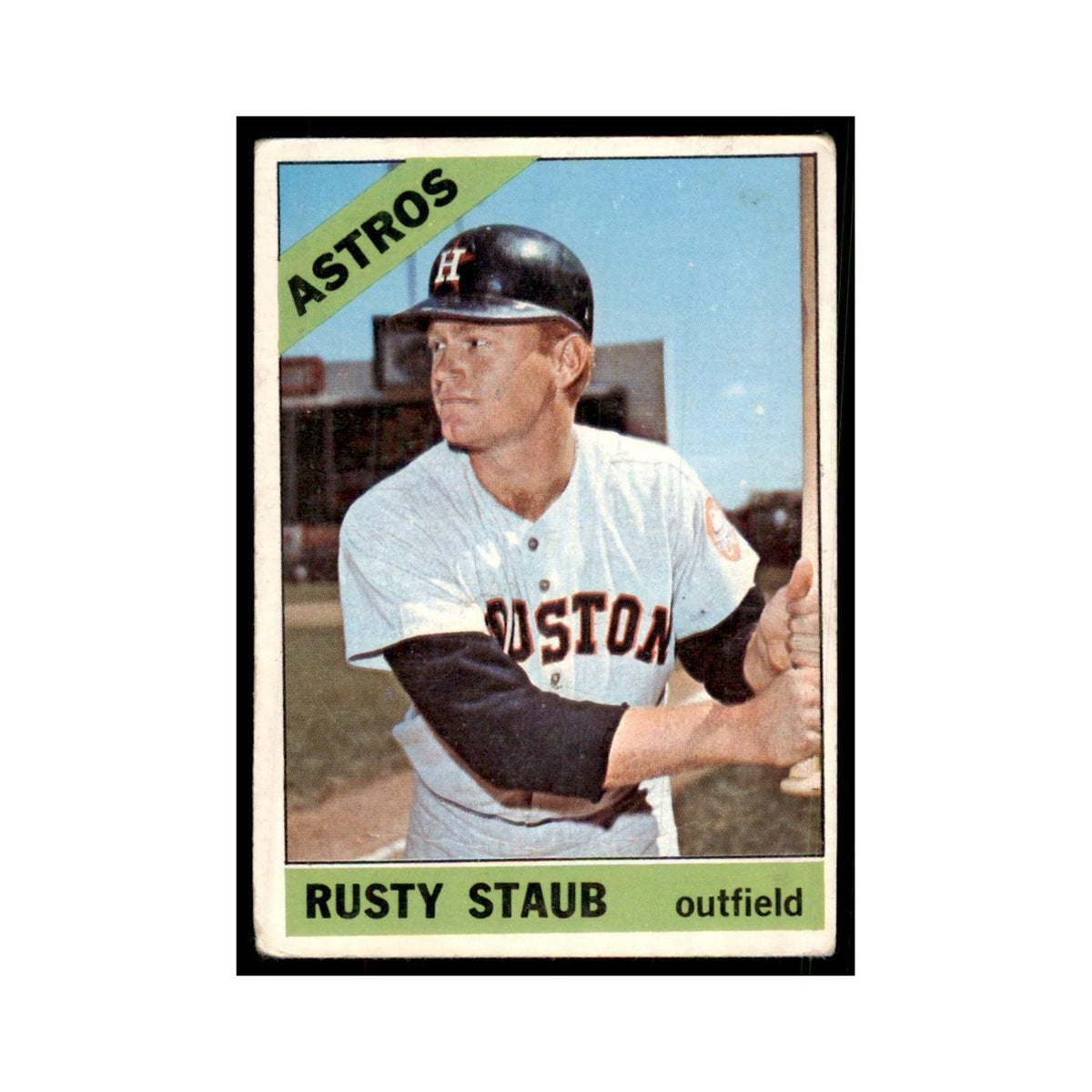 1966 Topps (Damaged) Rusty Staub Baseball Cards #106