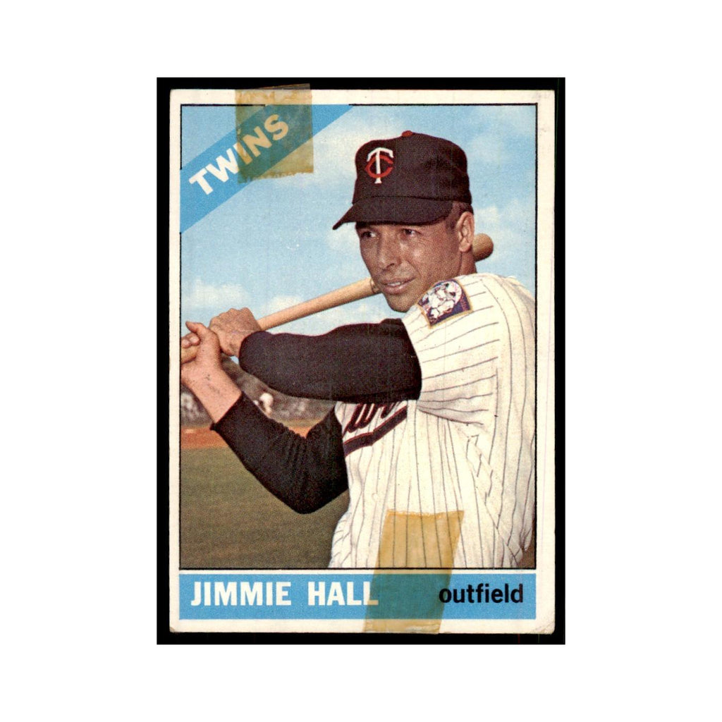 1966 Topps (Damaged) Jimmie Hall Baseball Cards #190
