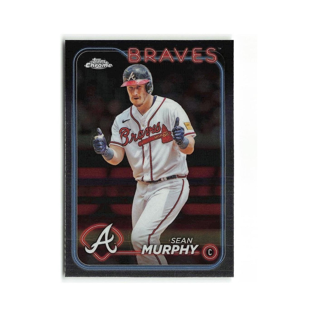 Sean Murphy 2024 Topps Chrome #255 Atlanta Braves Baseball Card NM