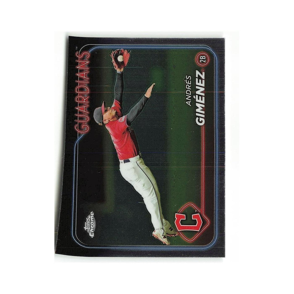 Andrés Giménez 2024 Topps Chrome #259 Cleveland Guardians Baseball Card NM